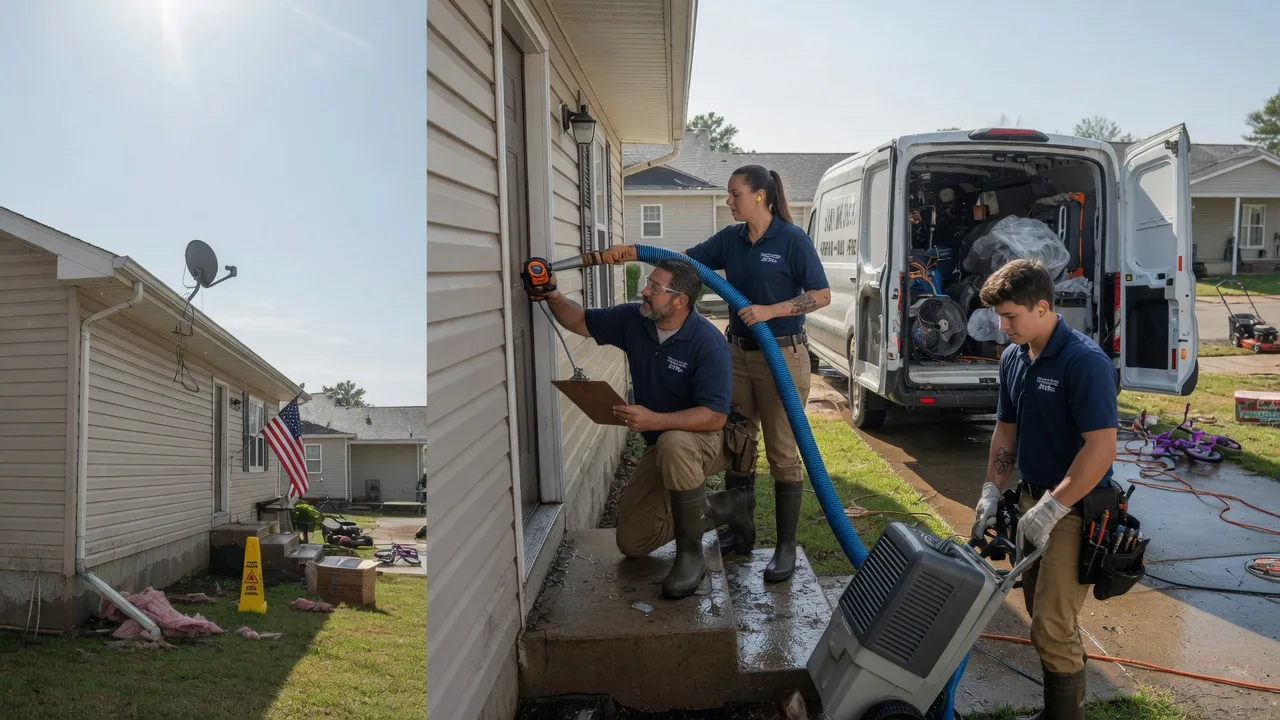 Ceiling Water Damage Restoration in Brice, OH near me